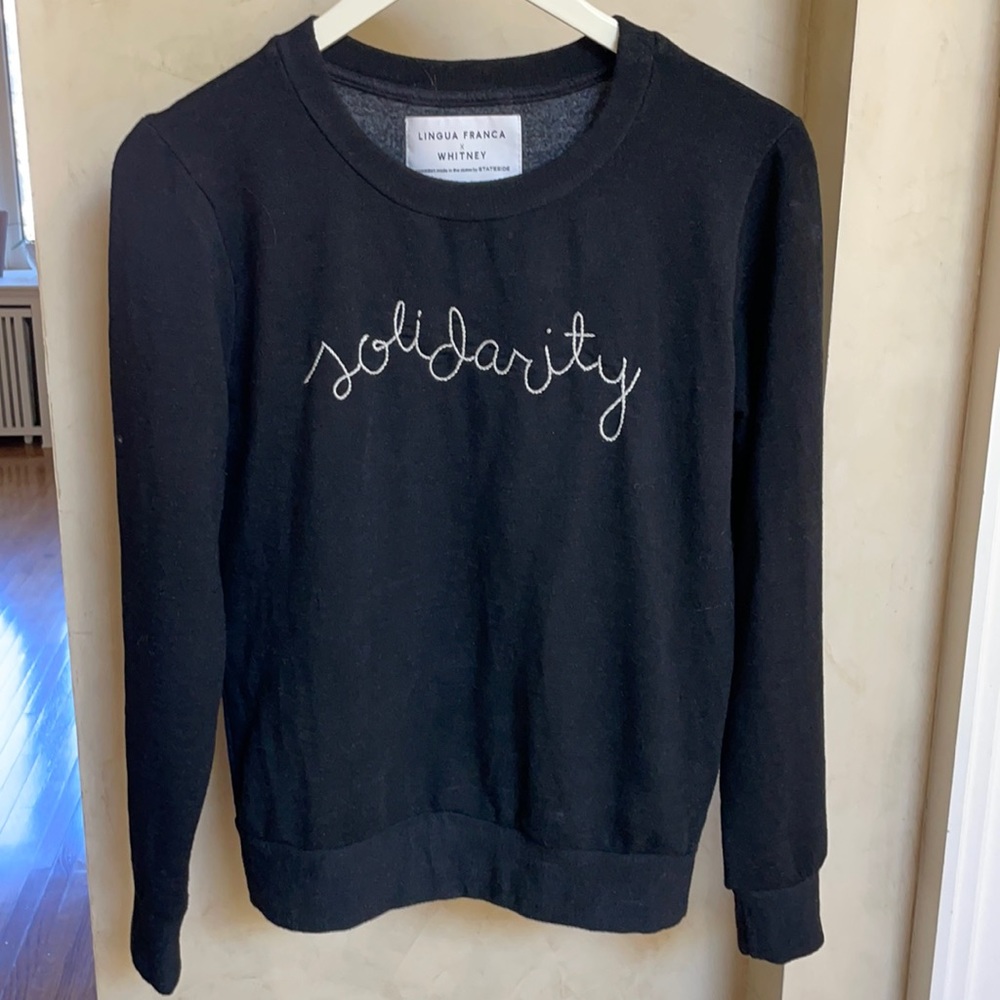 Lingua Franca x Stateside Sweatshirt Size XS